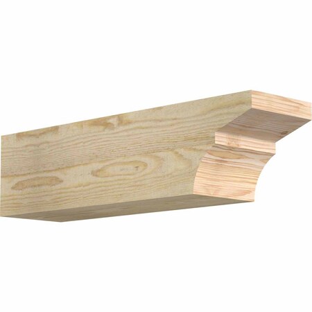 Monterey Rough Sawn Rafter Tail, Douglas Fir, 6W X 6H X 24L